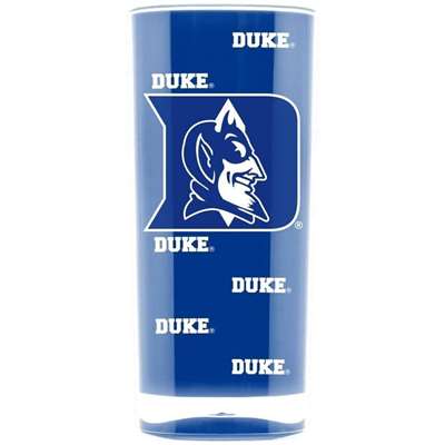 Duke Blue Devils Acrylic Square Tumbler Glass - 16 oz