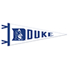 Duke Blue Devils Wool Felt Pennant - 9" x 24"