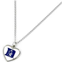Duke Blue Devils Heart Pendant Necklace