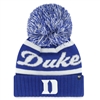Duke Blue Devils 47 Brand Womens Spirited Pom Knit