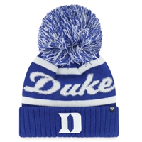 Duke Blue Devils 47 Brand Womens Spirited Pom Knit
