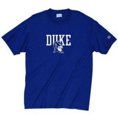 Champion Duke Blue Devils NCAA Adult Pure Royalty T-Shirt 