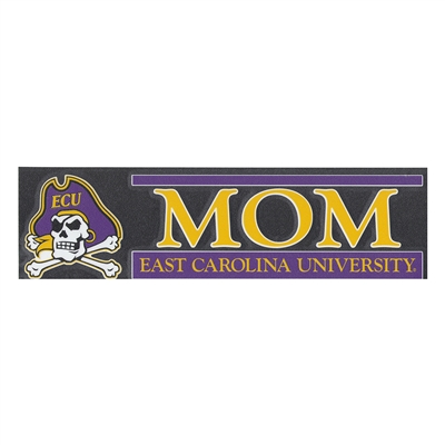 East Carolina Pirates Die Cut Decal Strip - Mom