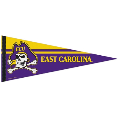 East Carolina Pirates Premium Pennant - 12" X 30"
