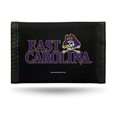 East Carolina Pirates Nylon Tri-Fold Wallet