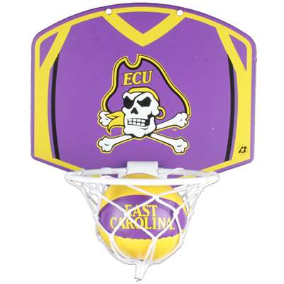East Carolina Pirates Mini Basketball And Hoop Set