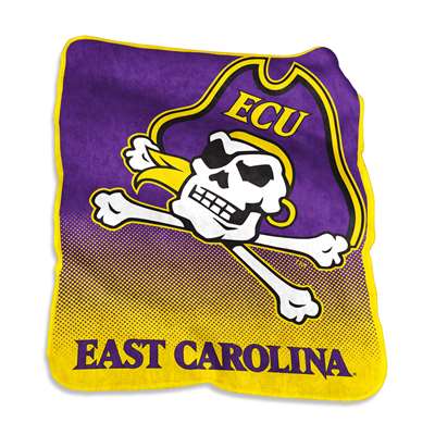 East Carolina Pirates Mavrik Raschel Throw Blanket