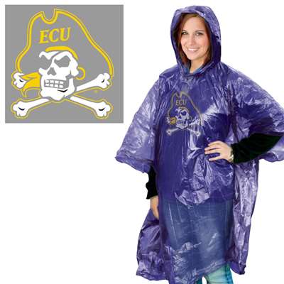 East Carolina Pirates Rain Poncho