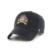 East Carolina 47 Brand Clean Up Adjustable Hat - Black