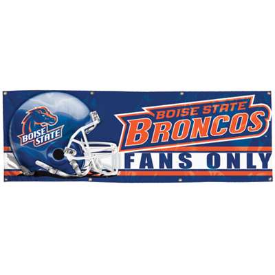 Boise State Broncos Vinyl Banner - 2' x 6'