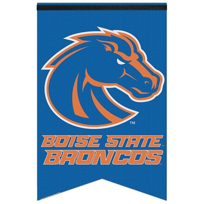 Boise State Broncos Premium Felt Banner - 17" X 26"
