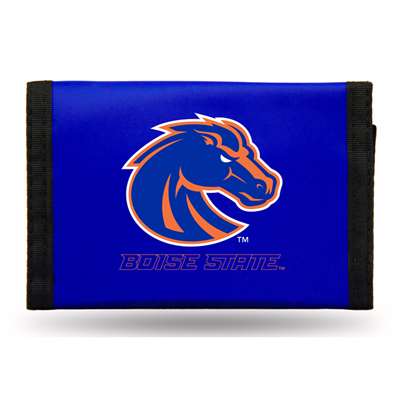 Boise State Broncos Nylon Tri-Fold Wallet