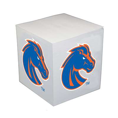 Boise State Broncos Sticky Note Memo Cube - 550 Sheets