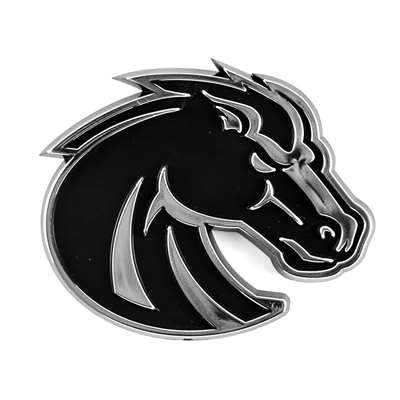 Boise State Broncos Chrome Plastic Auto Emblem