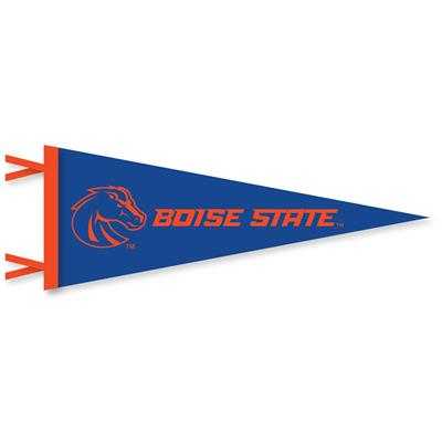 Boise State Broncos Wool Felt Pennant - 9" x 24"