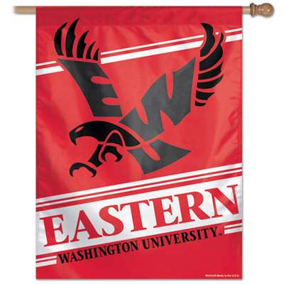 Eastern Washington Eagles Banner/Vertical Flag 27" x 37"