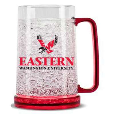 NCAA Eastern Washington State Eagles 16oz Crystal Freezer Mug 