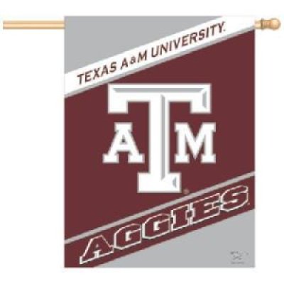 Texas A&m Banner/vertical Flag 27