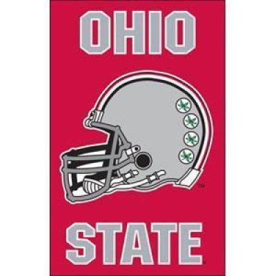 Ohio State Helmet 2-sided Applique 44" X 28" Banner
