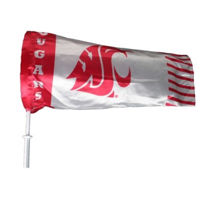 Washington State Cougars Windsock Car Flag