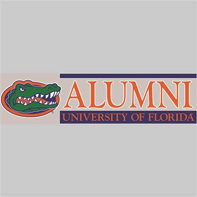 Florida Gators Die Cut Decal Strip - Alumni