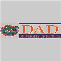 Florida Gators Die Cut Decal Strip - Dad