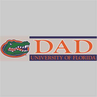 Florida Gators Die Cut Decal Strip - Dad