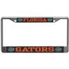 Florida Gators Metal License Plate Frame - Carbon Fiber