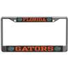 Florida Gators Metal License Plate Frame - Carbon Fiber