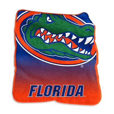 Florida Gators Raschel Throw Blanket - Fade