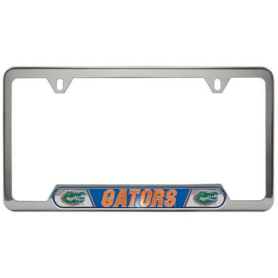 Florida Gators Stainless Steel License Plate Frame