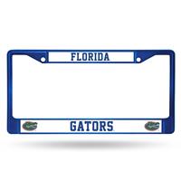 Florida Gators Team Color Chrome License Plate Frame