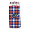 Florida Gators Plaid Slim Coozie