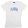 Florida Womens T-shirt - Florida Arched - By Champion - White