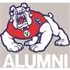 Fresno State Bulldogs Transfer Decal - Alumni