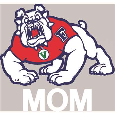 Fresno State Bulldogs Transfer Decal - Mom