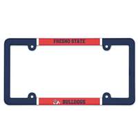 Fresno State Bulldogs Plastic License Plate Frame