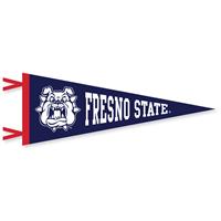 Fresno State Bulldogs Wool Felt Pennant - 9" x 24"