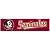 Florida State Seminoles Bumper Sticker