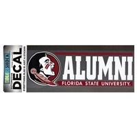 Florida State Seminoles Die Cut Decal Strip - Alumni