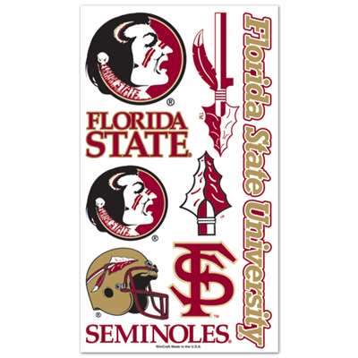 Florida State Seminoles Temporary Tattoos