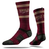 Florida State Seminoles Strideline Premium Crew Sock - Crimson