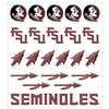 Florida State Seminoles Multi-Purpose Vinyl Sticker Sheet