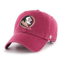 Florida State Seminoles 47 Brand Clean Up Adjustable Hat - Maroon