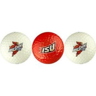 Iowa State - 3 Golf Balls
