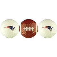 New England Patriots - 3 Golf Balls