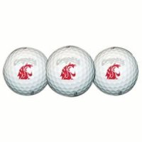 Washington State Cougars 3-pack Golf Balls