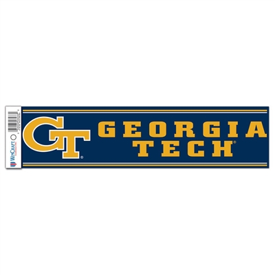 Georgia Tech Yellow Jackets Bumper Sticker