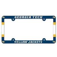 Georgia Tech Yellow Jackets Plastic License Plate Frame
