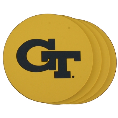 Georgia Tech Yellow Jackets Coaster Set - 4 Pack